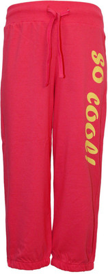 

Kothari Capri For Girls Casual Solid Cotton(Pink Pack of 1