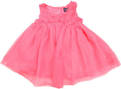 

The Children's Place Girls Midi/Knee Length Casual Dress(Pink, Sleeveless, 1185