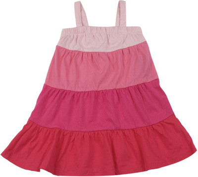 

The Children's Place Girls Midi/Knee Length Casual Dress(Pink, Sleeveless, T0