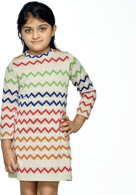 

Ventra Midi/Knee Length Casual Dress(Multicolor, 3/4 Sleeve
