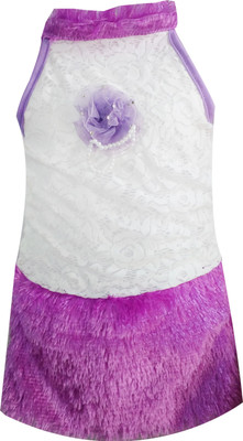 

Fashionitz Girls Midi/Knee Length Party Dress(Purple, Sleeveless
