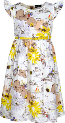 

Bella Moda Midi/Knee Length Casual Dress(Multicolor, Fashion Sleeve)