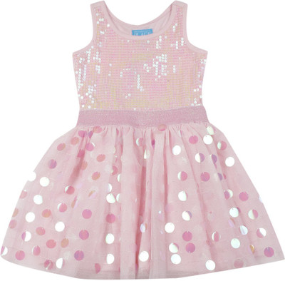 

The Children's Place Girls Midi/Knee Length Casual Dress(Pink, Sleeveless, Y0