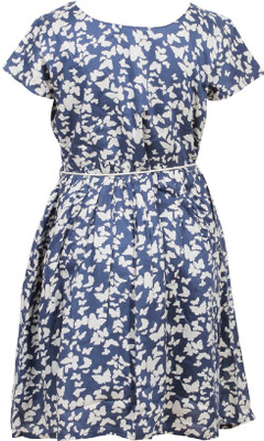 

Trmpi Girls Midi/Knee Length Party Dress(Light Blue, Half Sleeve