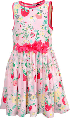 

Bella Moda Midi/Knee Length Casual Dress(Multicolor, Sleeveless)