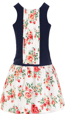

Naughty Ninos Girls Mini/Short Casual Dress(Multicolor, Sleeveless