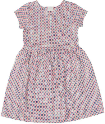 

Carter's Girls Casual Dress(Grey, Half Sleeve, Print (969)