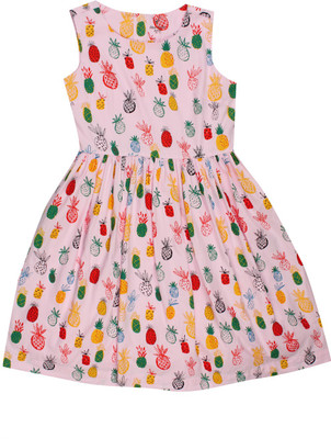 

Allen Solly Junior Girls Midi/Knee Length Casual Dress(Pink, Sleeveless, Honey dew