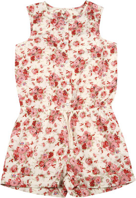

Allen Solly Junior Girls Midi/Knee Length Casual Dress(Red, Sleeveless