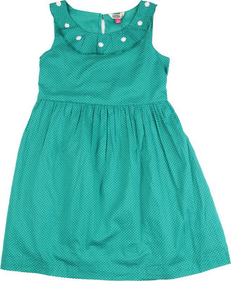 

People Girl's Casual Dress(Blue, Sleeveless