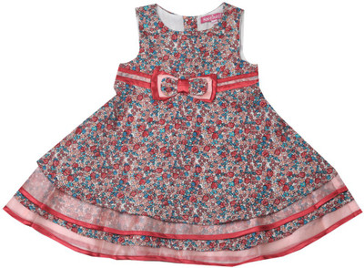 

Nauti Nati Baby Girl's Casual Dress(Multicolor, Sleeveless