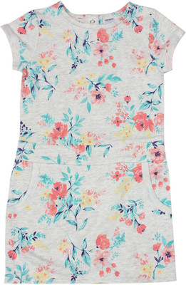 

Carter's Girls Midi/Knee Length Casual Dress(White, Half Sleeve, Print (969)
