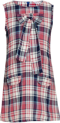 

Band Box Midi/Knee Length Casual Dress(Blue, Sleeveless, Multi