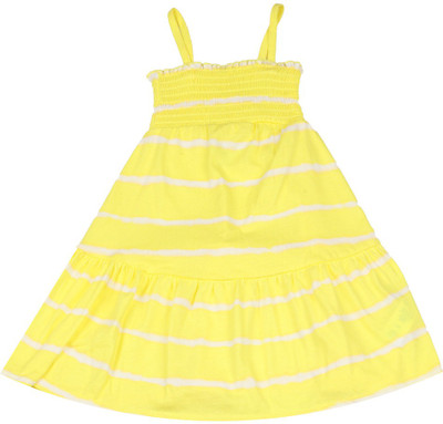 

The Children's Place Girls Midi/Knee Length Casual Dress(White, Sleeveless, 1207