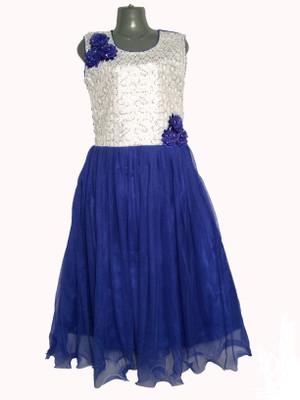 

Carat Candy & Co. Girls Maxi/Full Length Party Dress(Blue, Sleeveless