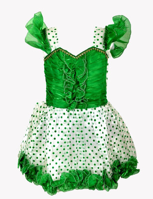 

Glam Quotient Girl's Midi/Knee Length Casual Dress(Multicolor, Cap sleeve)