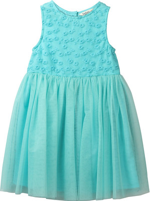 

Beebay Midi/Knee Length Party Dress(Blue, Sleeveless), Turq