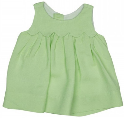 

page3baby Girls Midi/Knee Length Casual Dress(Light Green, Sleeveless