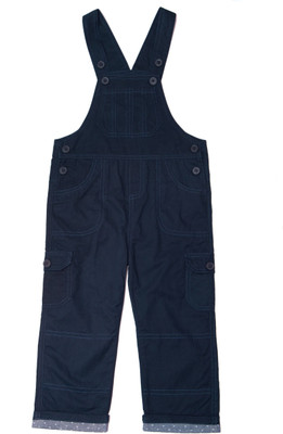

Childkraft Dungaree For Boys Solid Cotton(Dark Blue, Pack of 1, Navy