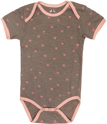 

Sofie & Sam Romper For Baby Boys Casual Printed Cotton(Grey, Smoke pink