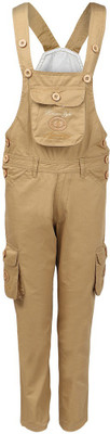 

Benext Dungaree For Boys Solid Cotton(Beige, Pack of 1, Khakhi