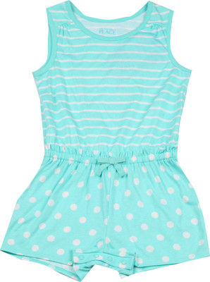 

The Children's Place For Girls Casual Striped Cotton(White, Om
