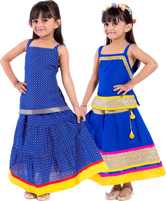 

Decot Paradise Girls Top and Skirt Set(Multicolor Pack of 2, Multicolour
