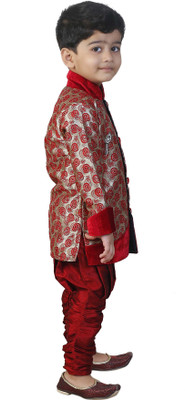 

FTC Bazar Boys Kurta and Pyjama Set(Red Pack of 1)
