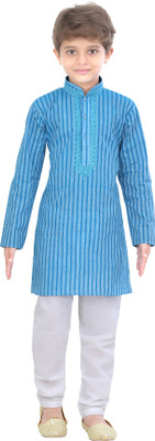 

Jeet Boys Kurta and Pyjama Set(Blue Pack of 1