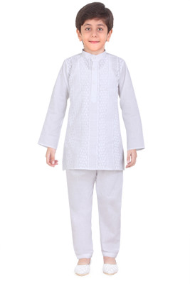 

Jeet Boys Kurta and Pyjama Set(White Pack of 1