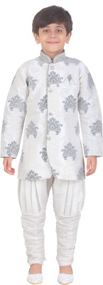 

Jeet Boys Kurta and Pyjama Set(Grey Pack of 1
