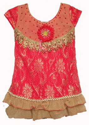 

Carat Candy & Co. Girls Kurta and Churidar Set(Red Pack of 1