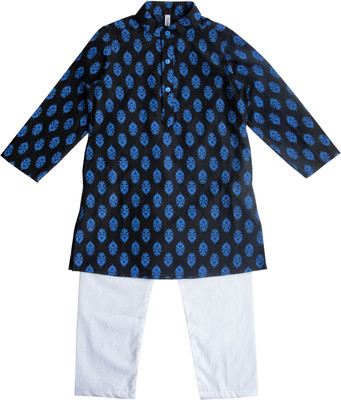 

Campana Boys Kurta and Pyjama Set(Black Pack of 1