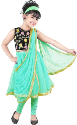 

JBN Creation Girls Kurti, Legging and Dupatta Set, Multicolor;yellow