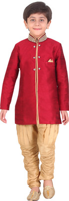 

Jeet Boys Kurta and Pyjama Set(Red Pack of 1