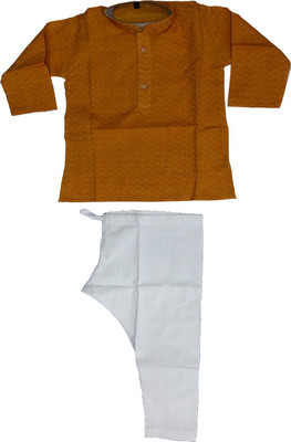

Pogo Boys Kurta and Pyjama Set(Yellow Pack of 1