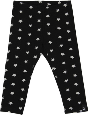 

United Colors of Benetton Legging For Girls(Black Pack of 1