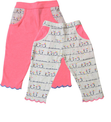 

Pepito Legging For Girls(Pink Pack of 2, Pink;white