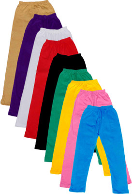 

IndiWeaves Legging For Girls(Multicolor Pack of 9, Beige;black;blue;green;pink;purple;red;white;yellow