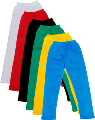 

IndiWeaves Legging For Girls(Multicolor Pack of 6, Black;blue;green;red;white;yellow