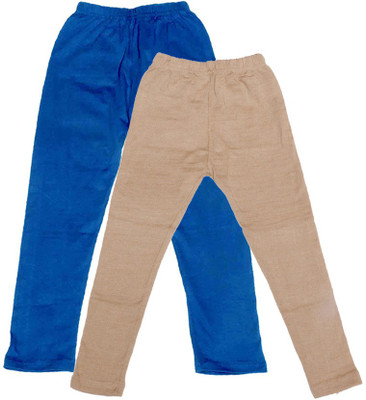 IndiWeaves Legging For Girls(Blue Pack of 2)
