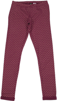 

United Colors of Benetton. Legging For Girls(Maroon Pack of 1