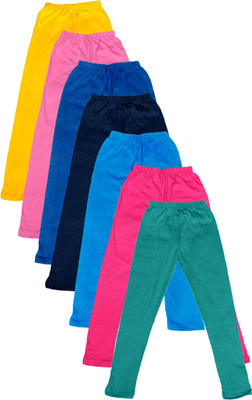 

IndiWeaves Legging For Girls(Multicolor Pack of 7, Blue;green;pink;yellow