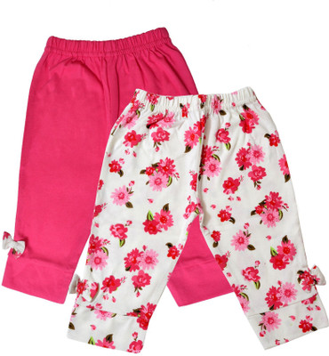 

Pepito Legging For Girls(Pink Pack of 2, Pink;white
