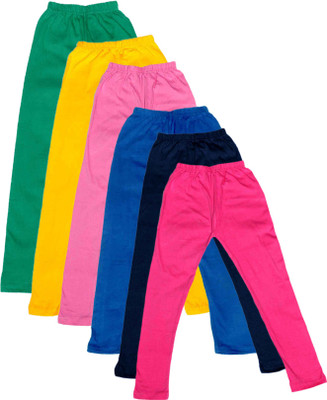 

IndiWeaves Legging For Girls(Multicolor Pack of 6, Blue;green;pink;yellow