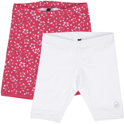 

United Colors of Benetton Legging For Girls(Pink Pack of 2