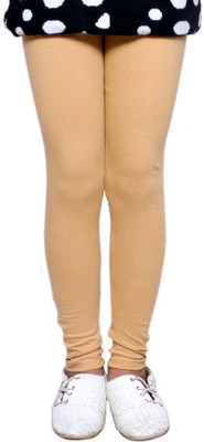 

IndiWeaves Legging For Girls(Beige, Beige & black & red