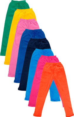 

IndiWeaves Legging For Girls(Multicolor Pack of 8, Blue;green;orange;pink;yellow