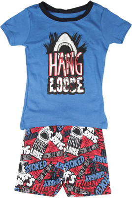 

The Children's Place Kids Nightwear Boys Printed Cotton(Blue Pack of 2, 1049