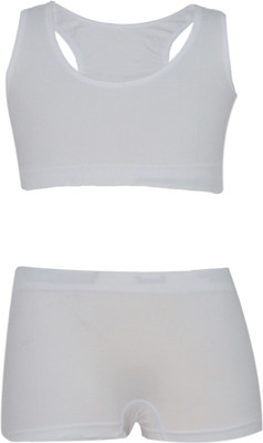 

Lil Orchids Panty For Girls(White, Pack of 1